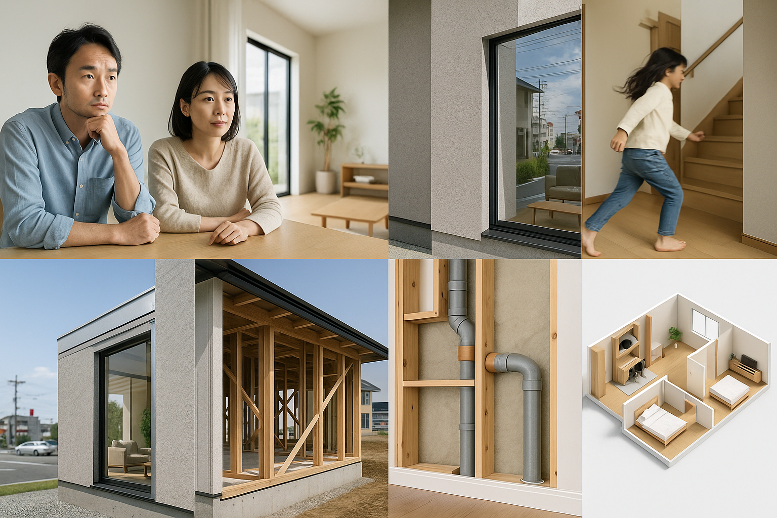 階上の足音は?床の遮音技術