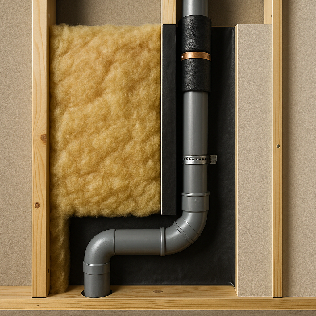 家の中の音漏れ対策(壁・配管)