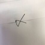 診断結果の封筒