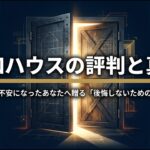 大和ハウスの評判と真実・検索して不安になったあなたへ贈る後悔しないための防衛策