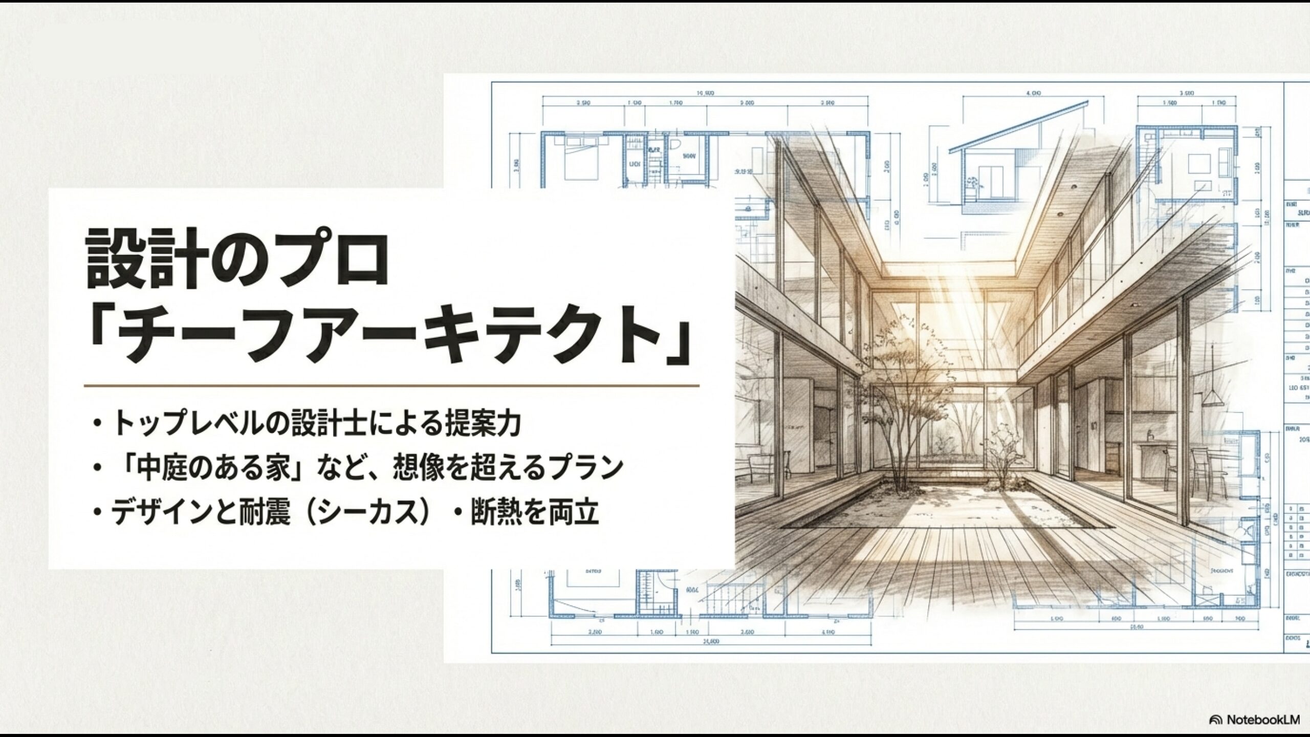積水ハウスのトップ設計士チーフアーキテクトによる提案力とデザイン